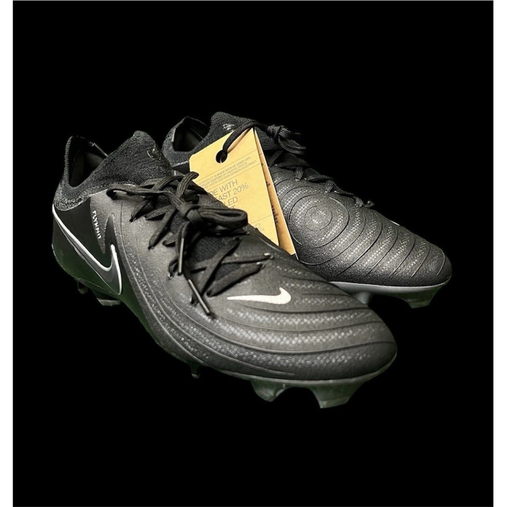 Nike Air Phantom GX 2 Pro FG Black Soccer‎ Cleats Men's 6.5 Women's 8 FJ2563-001
